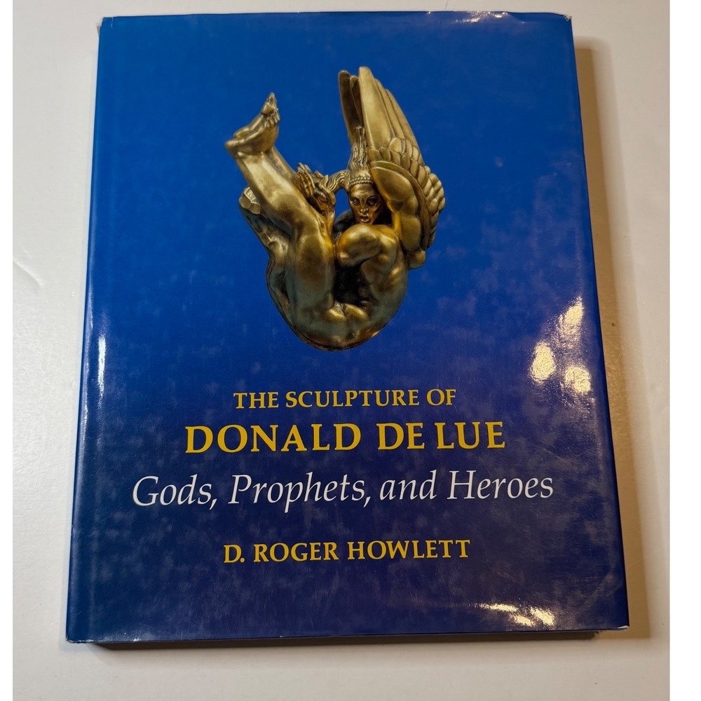 Donald De Lue Sculpture Book Hardcover 1st Ed Art